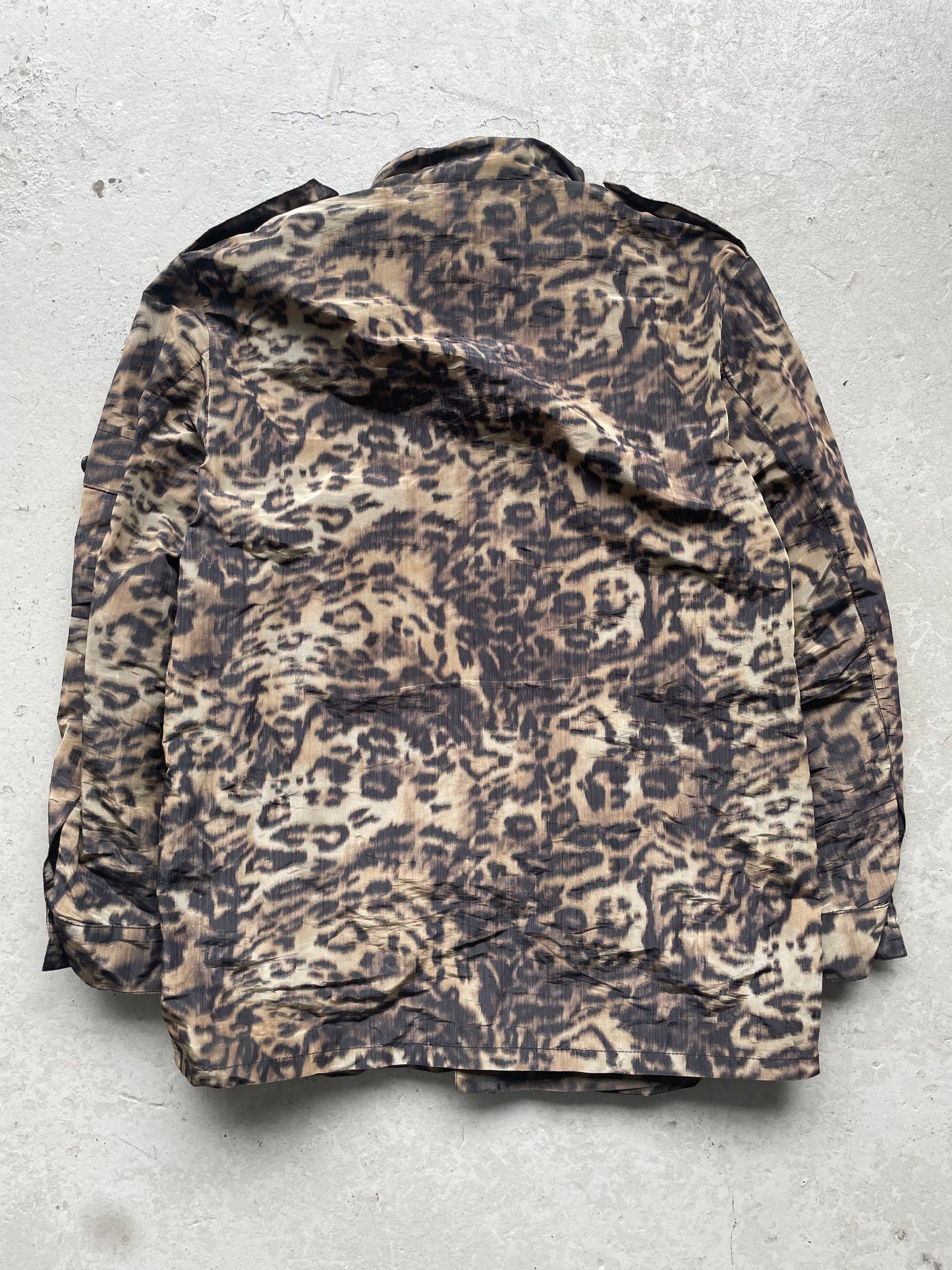 Raf by Raf Simons Cheetah Print Cargo Jacket (48)