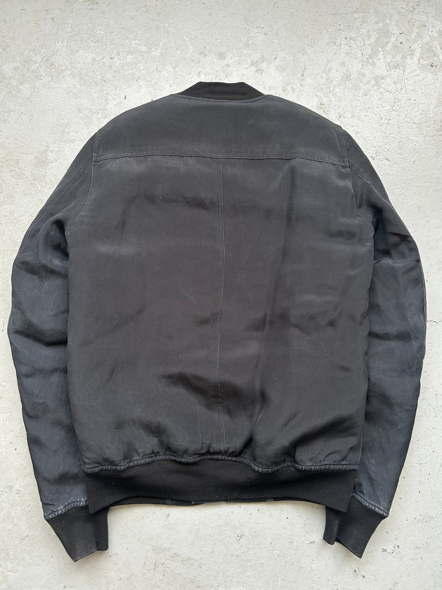 Rick Owens FW 16 MASTODON Silk Down Bomber Jacket (46)