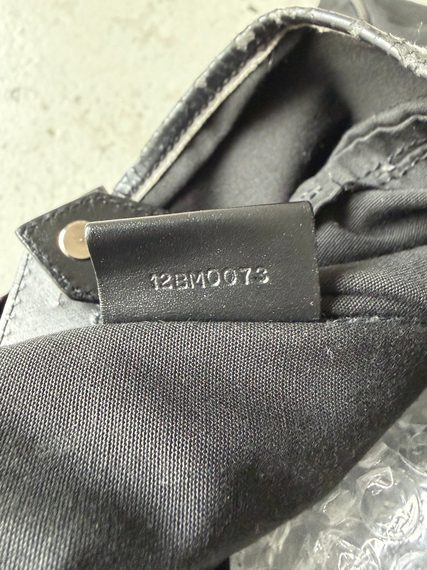 Dior Homme 04 Black Nylon Bag (OS)