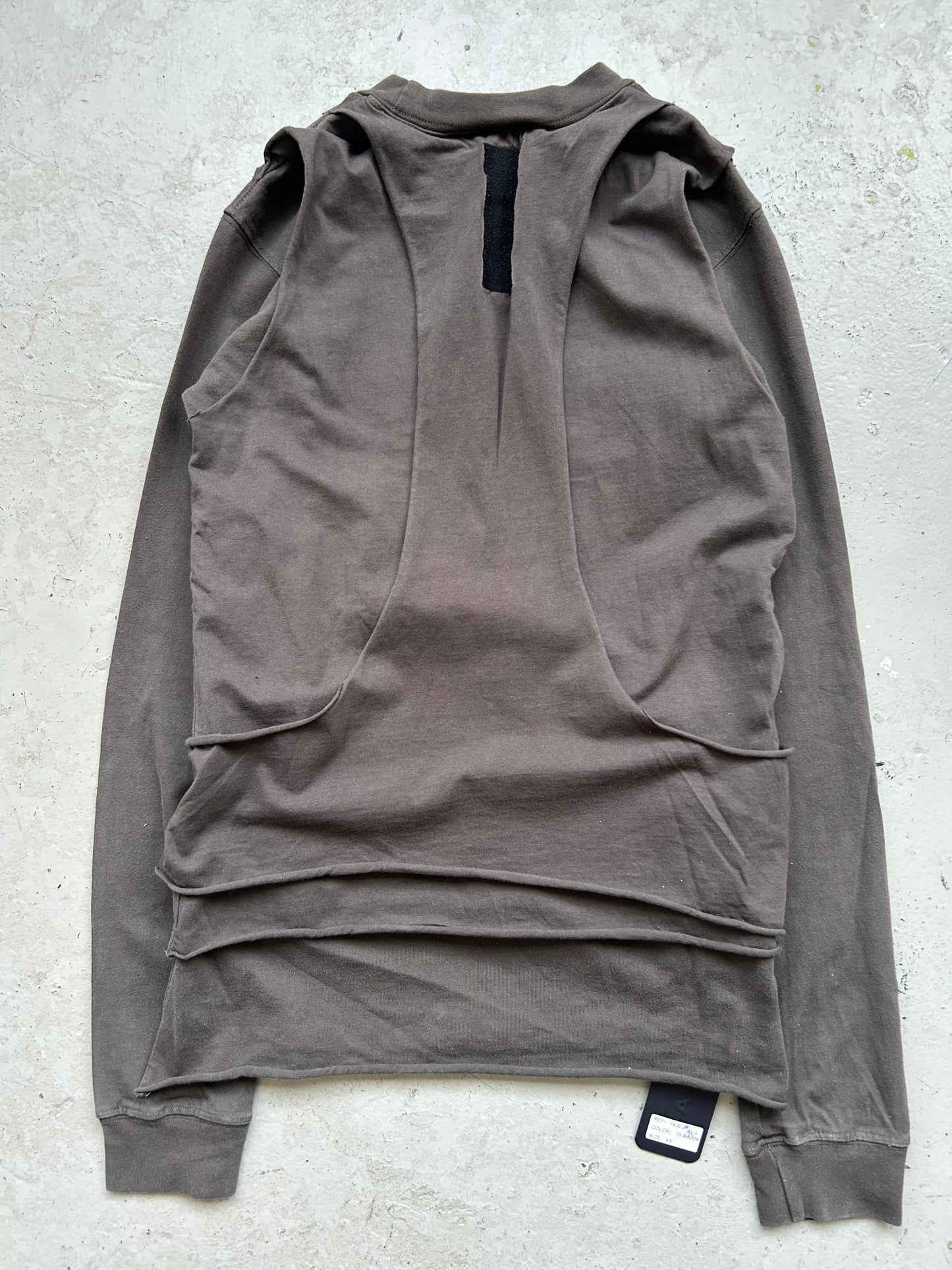 Rick Owens NWT SLAB Triple Layered Leather T-Shirt (XS)