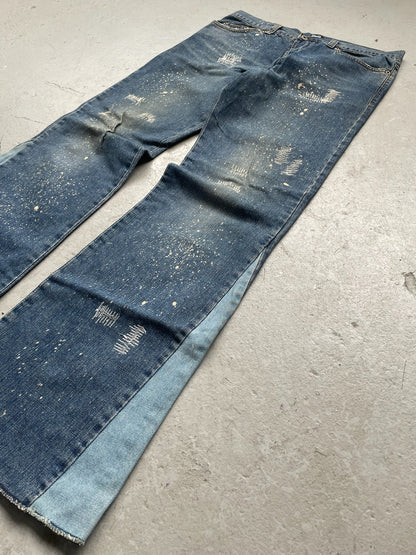 Dolce & Gabbana Painted Light Wash Denim (35)