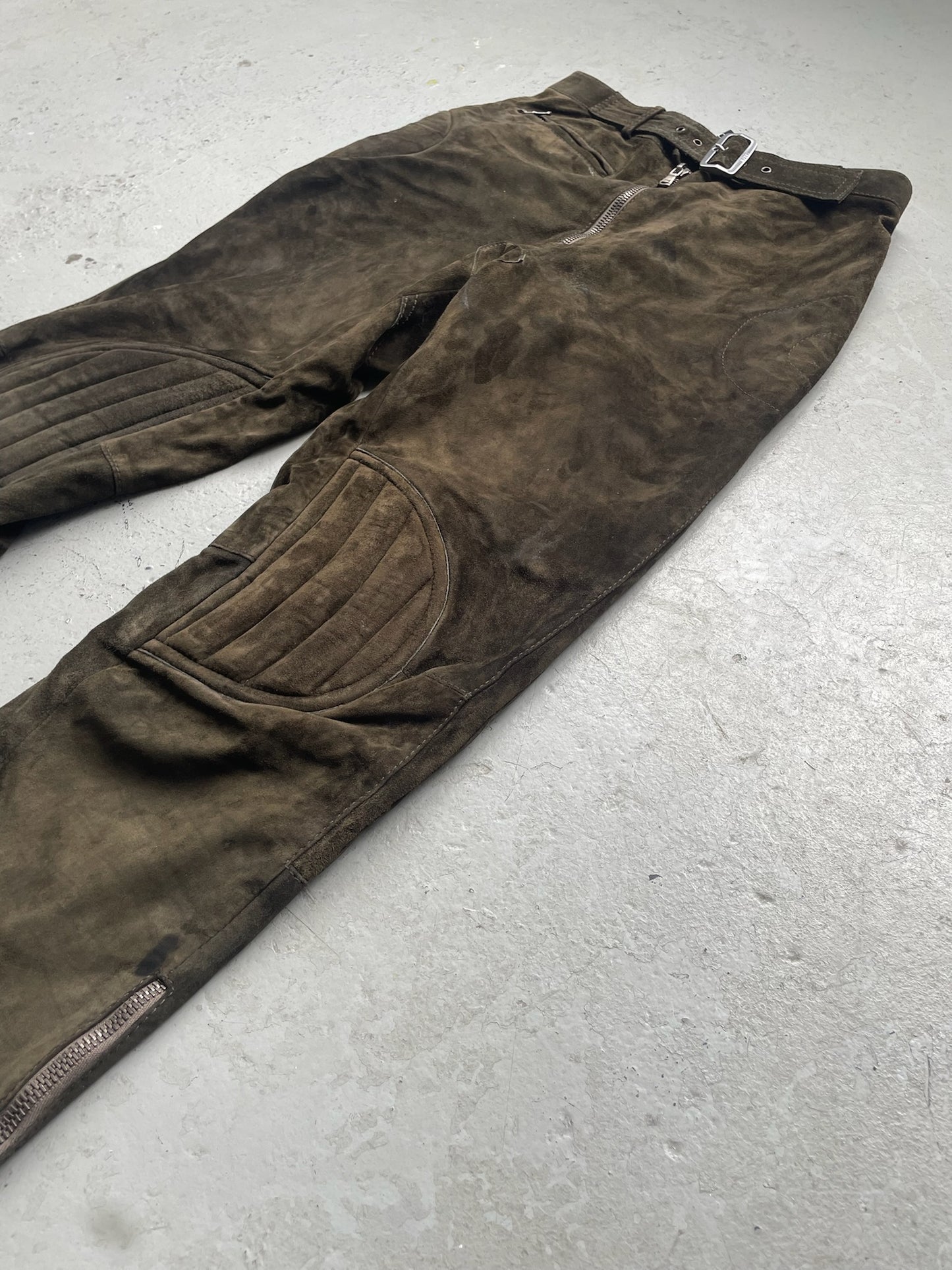 Gucci Tom Ford Leather Biker Pants (48)