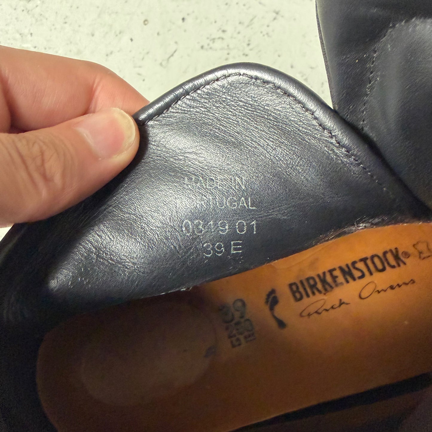 Rick Owens X Birkenstock Rotterhiker Boots (39)