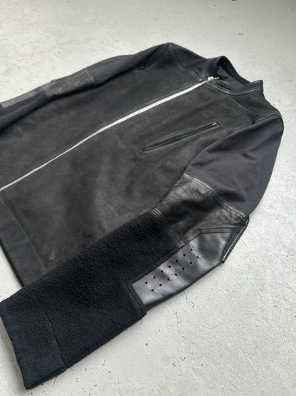 Rick Owens FW14 MOODY Runway Fencing Leather Jacket (52)