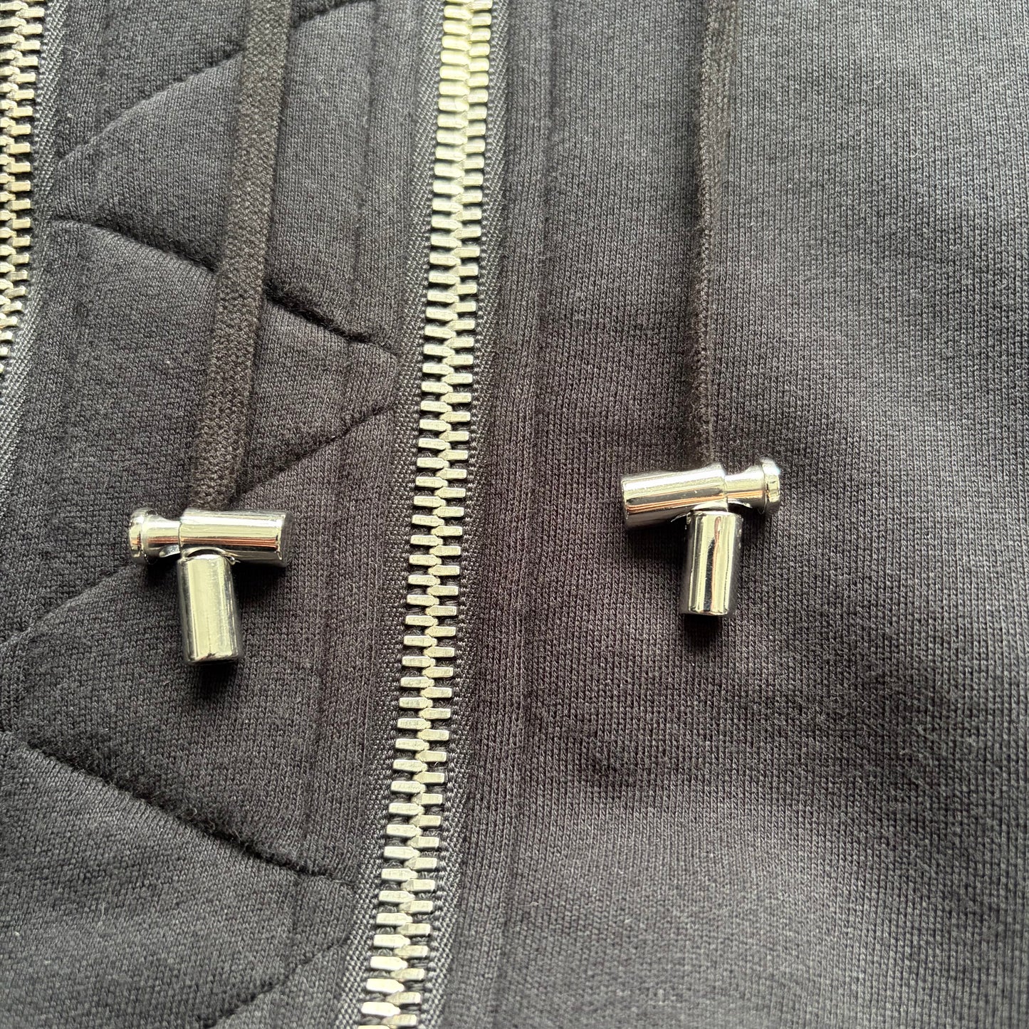 Balmain FW14 Black Dual Zip Up Hoodie (M)