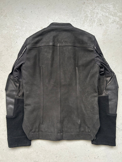 Rick Owens FW14 MOODY Runway Fencing Leather Jacket (52)