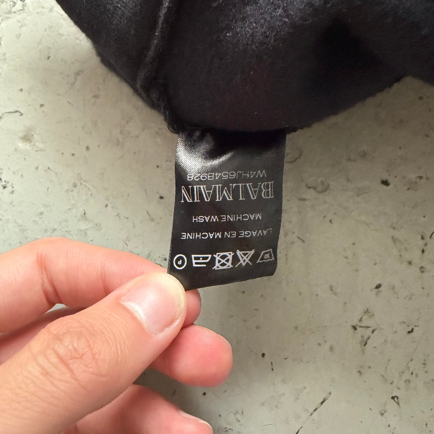 Balmain FW14 Black Dual Zip Up Hoodie (M)