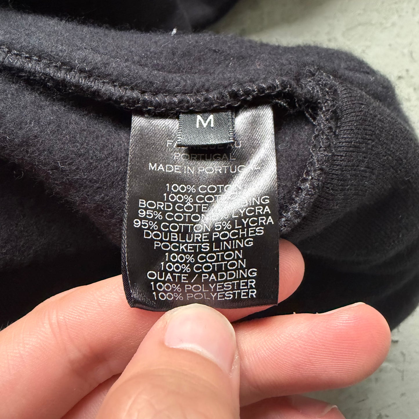 Balmain FW14 Black Dual Zip Up Hoodie (M)