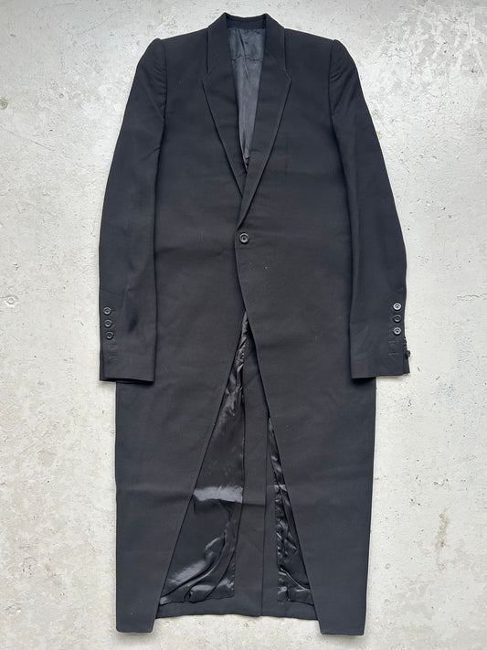 Rick Owens SS17 WALRUS Long Knife Wool Coat (42)
