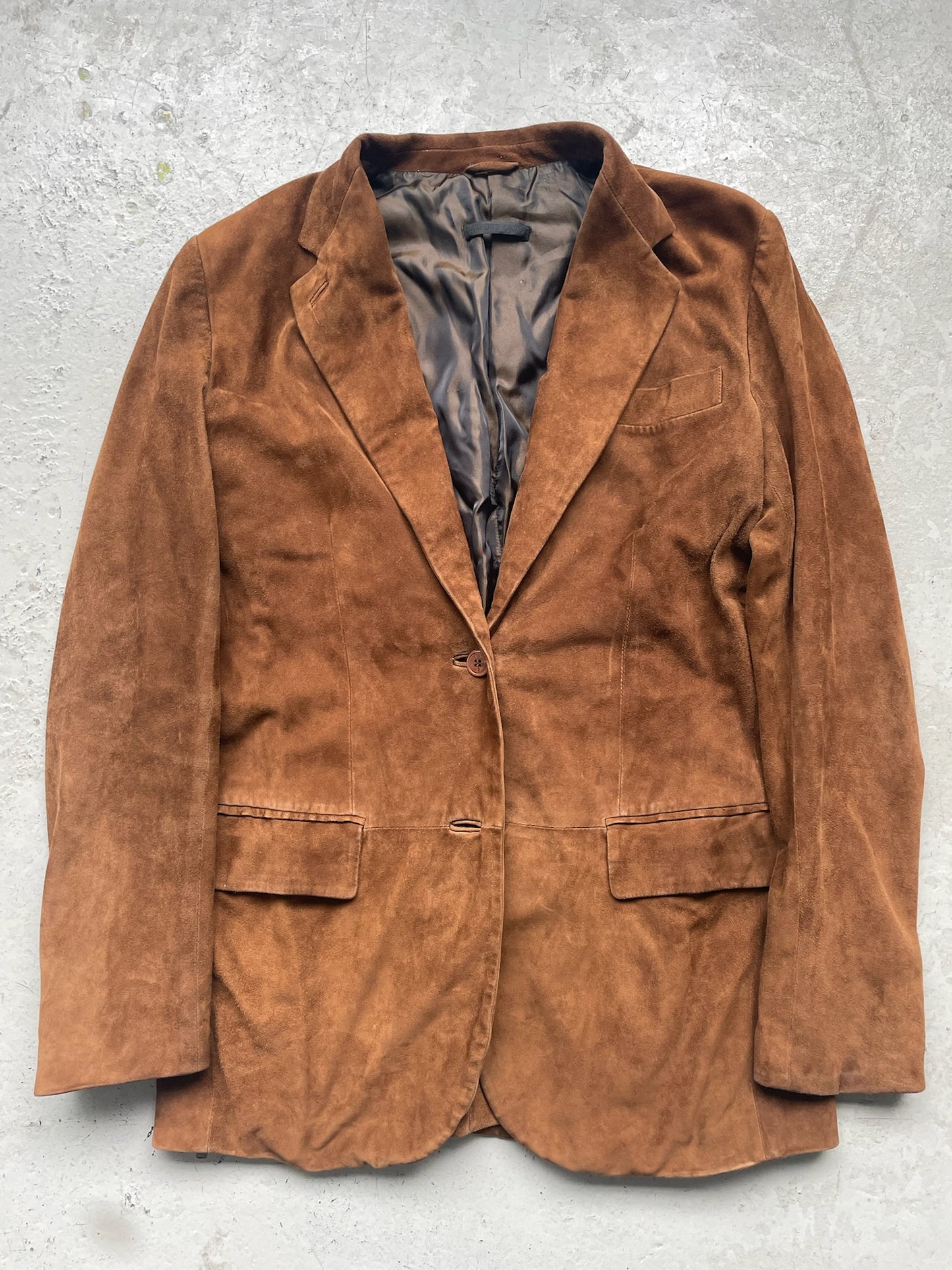 Helmut Lang Suede Blazer (44)