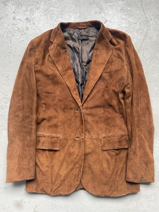 Helmut Lang Suede Blazer (44)