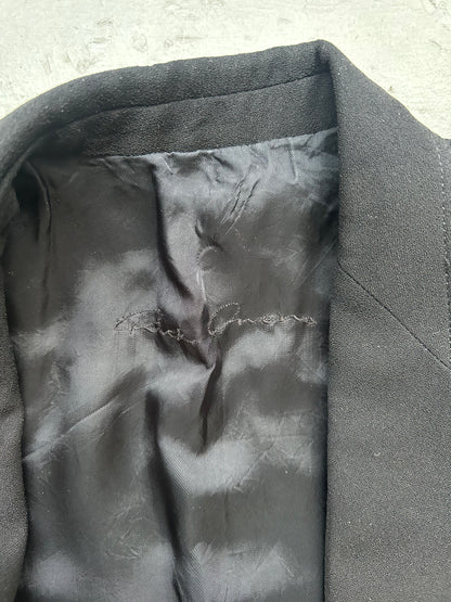 Rick Owens SS17 WALRUS Long Knife Wool Coat (42)