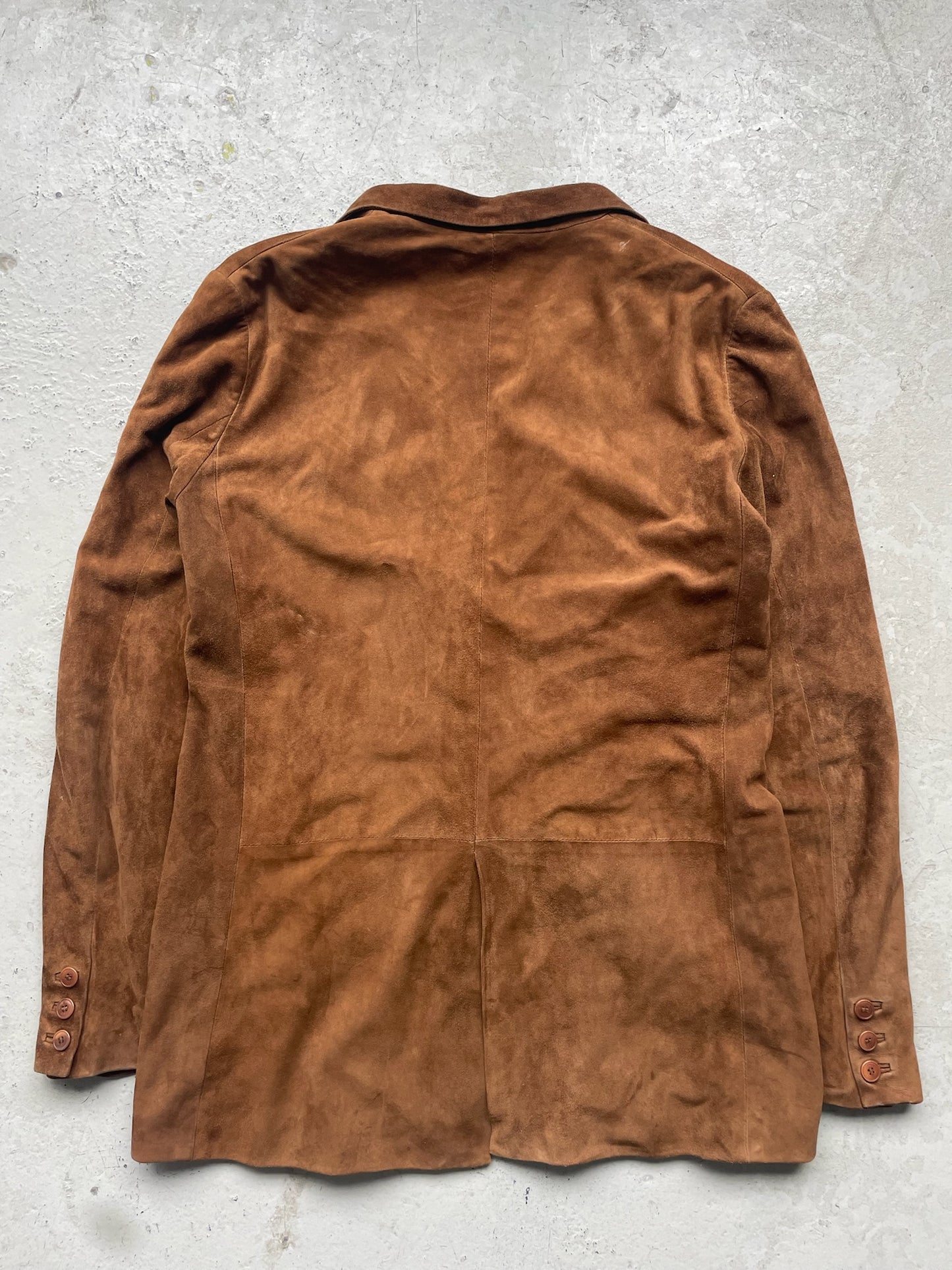 Helmut Lang Suede Blazer (44)
