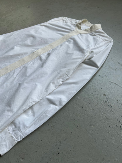 Rick Owens FW 15 "SPHINX" V-Collar Milk Dress Shirt (M)