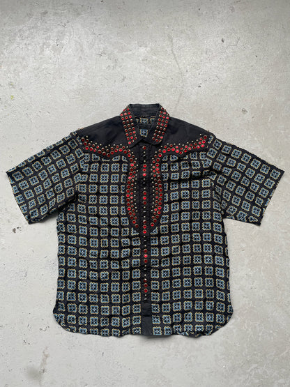 Prada SS12 Studded Button Up Shirt (40)