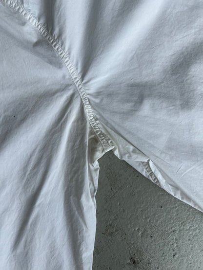 Rick Owens FW 15 "SPHINX" V-Collar Milk Dress Shirt (M)