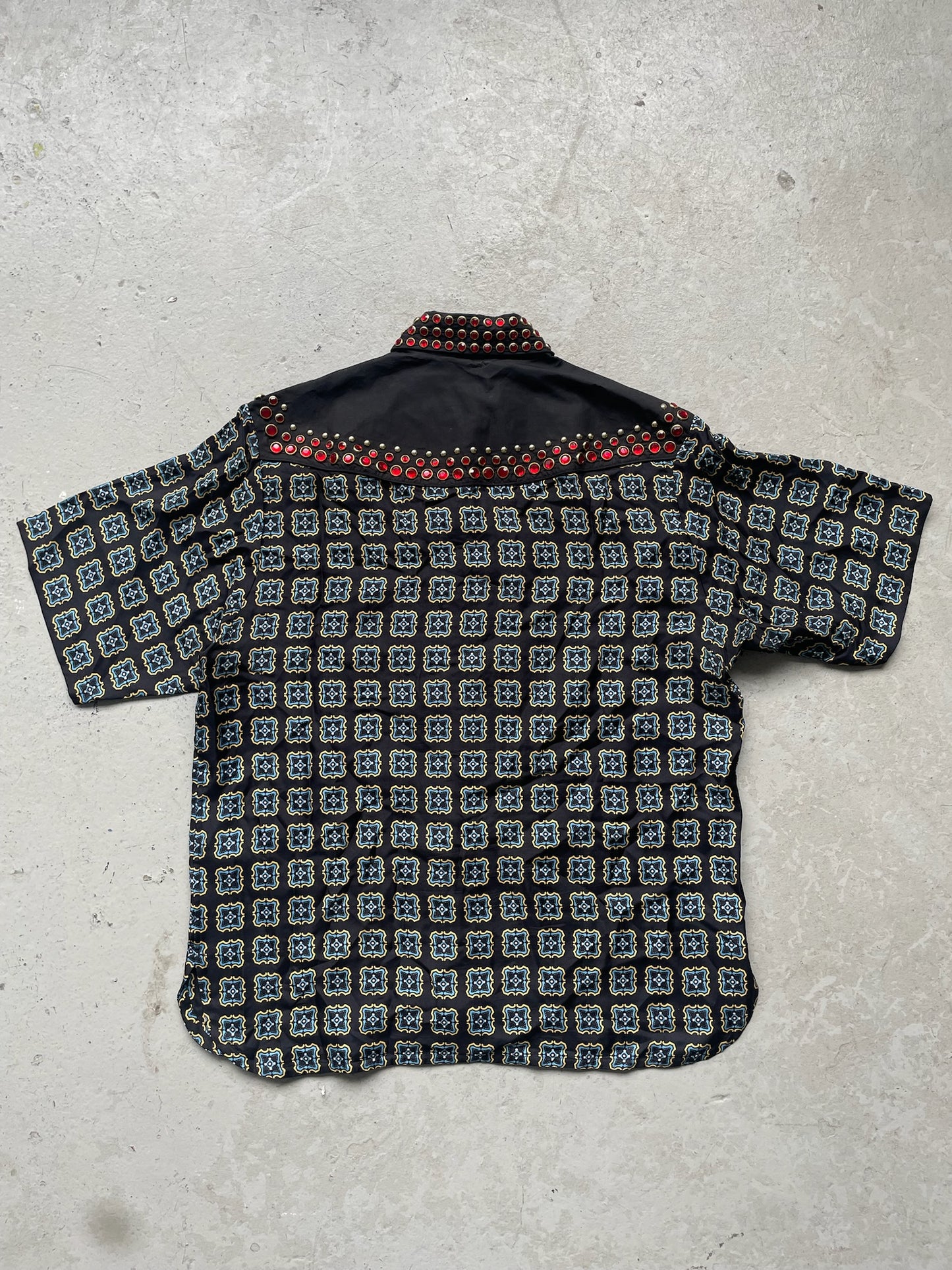 Prada SS12 Studded Button Up Shirt (40)