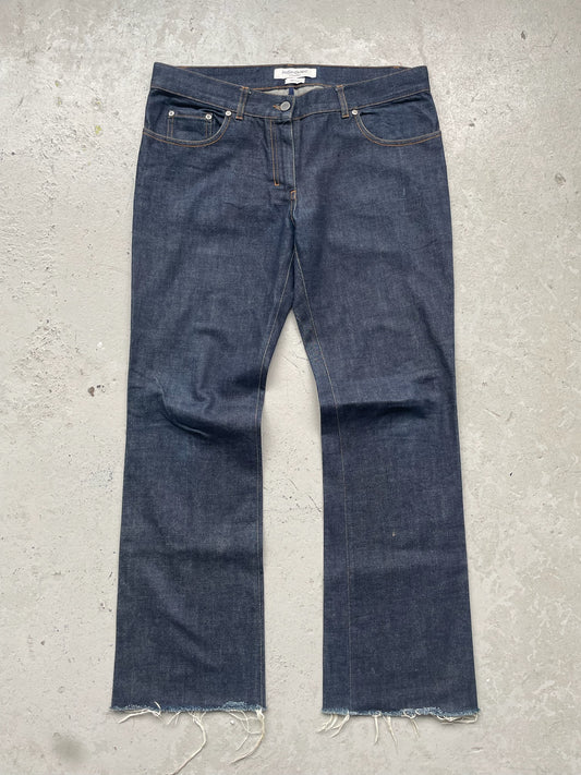 Yves Saint Laurent Rive Gauche Blue Denim (34)