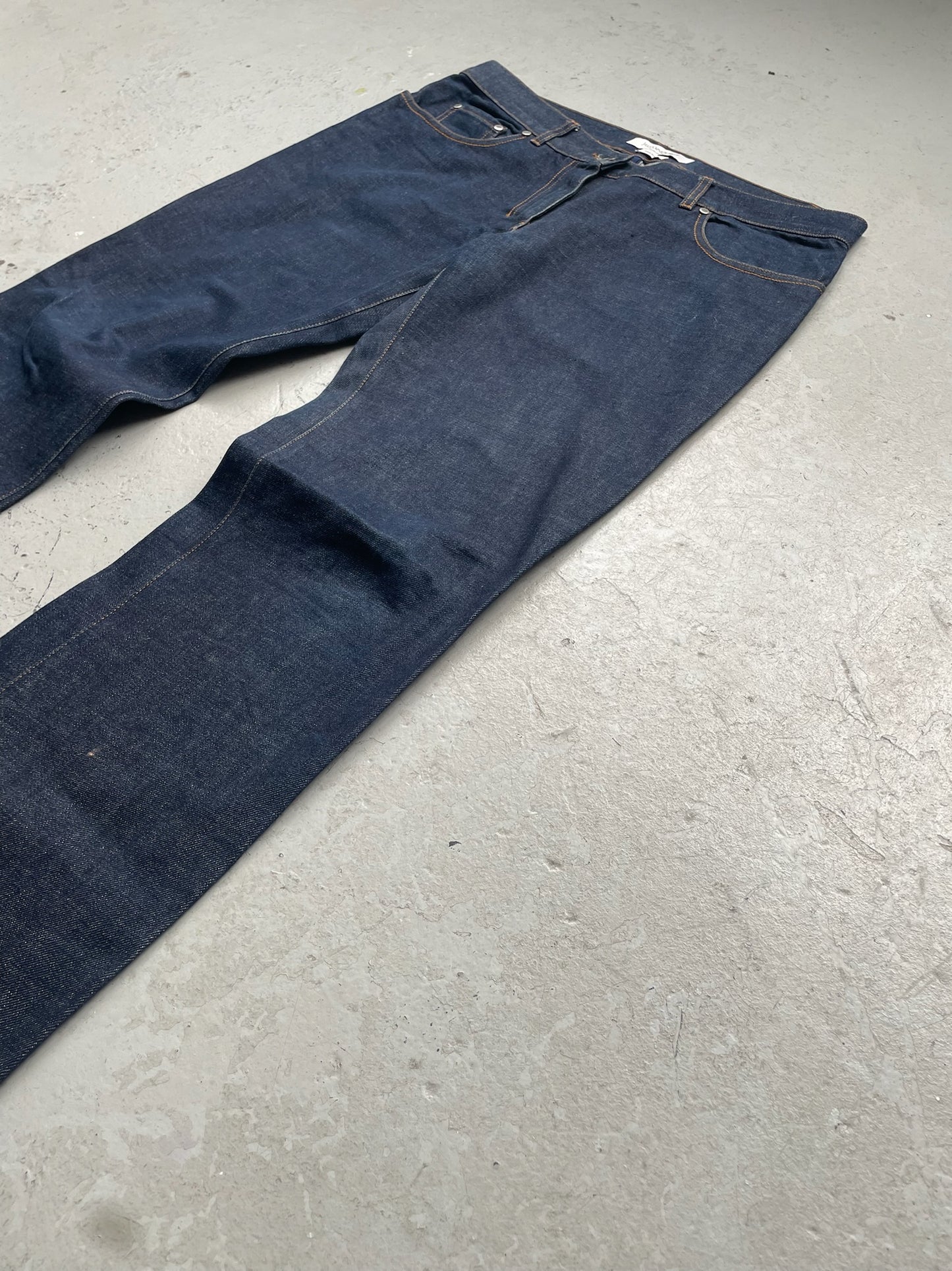 Yves Saint Laurent Rive Gauche Blue Denim (34)