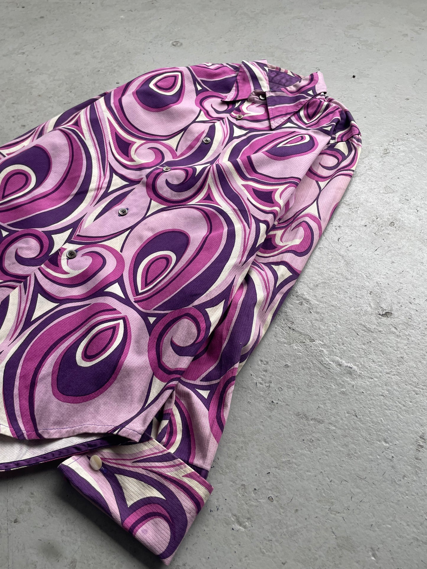 Comme Des Garcons FW04 Floral Abstract Button Up (M)