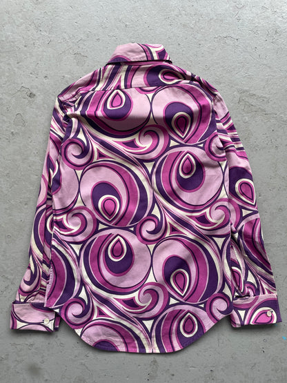 Comme Des Garcons FW04 Floral Abstract Button Up (M)