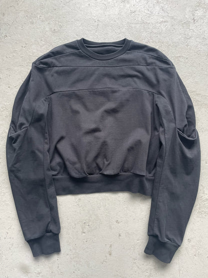 Rick Owens SS22 FOGACHINE Black Crewneck (XL)