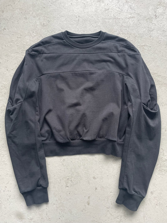 Rick Owens SS22 FOGACHINE Black Crewneck (XL)