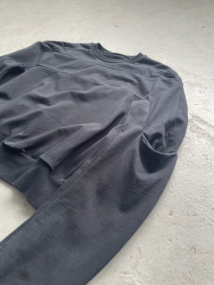 Rick Owens SS22 FOGACHINE Black Crewneck (XL)