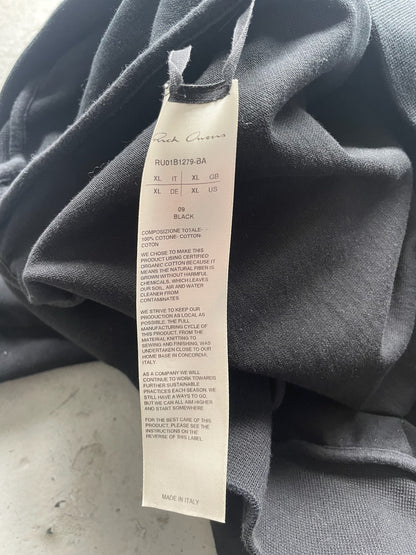 Rick Owens SS22 FOGACHINE Black Crewneck (XL)