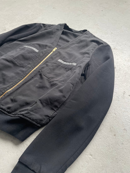 Balencaiga Black Paris Zip Up Jacket (52)