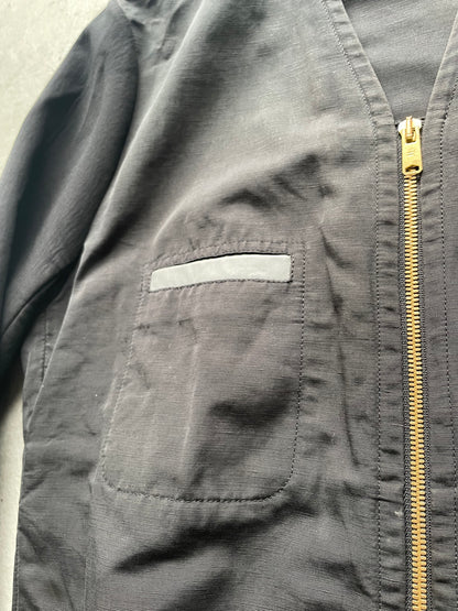 Balencaiga Black Paris Zip Up Jacket (52)