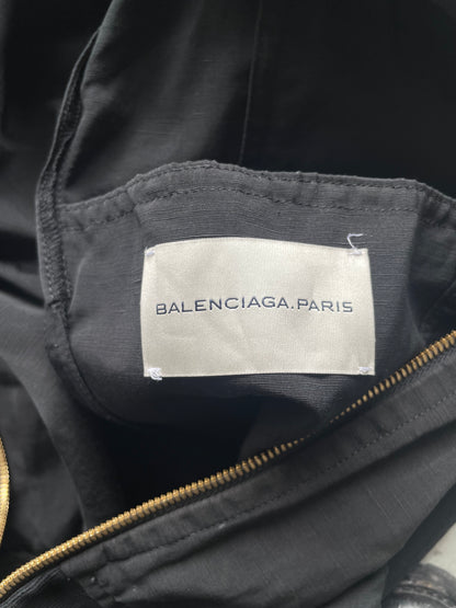 Balencaiga Black Paris Zip Up Jacket (52)
