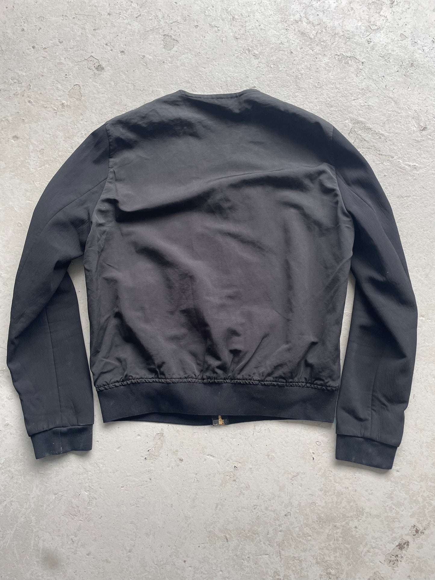 Balencaiga Black Paris Zip Up Jacket (52)