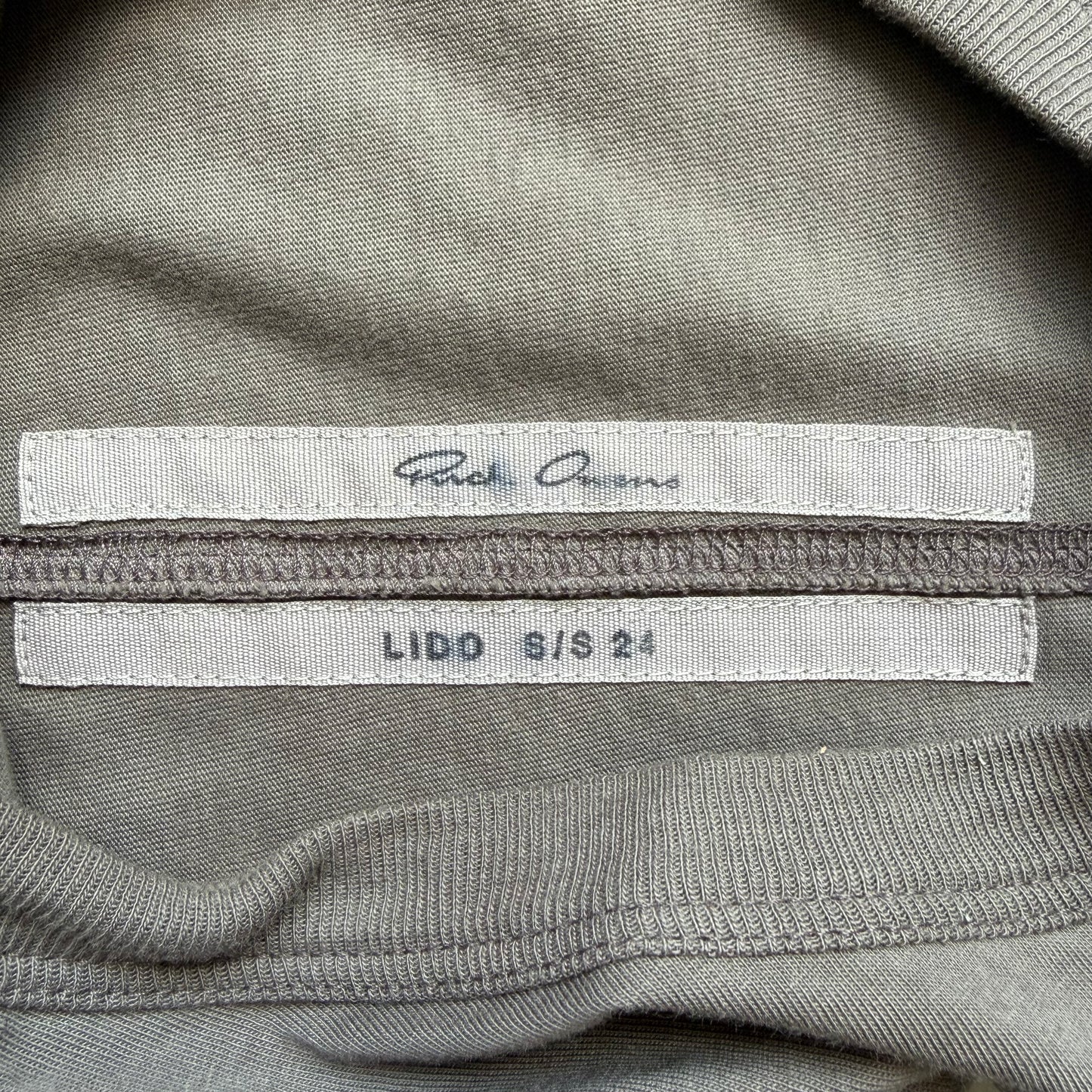 Rick Owens SS24 LIDO Level Dust Short Sleeve Shirt (L)