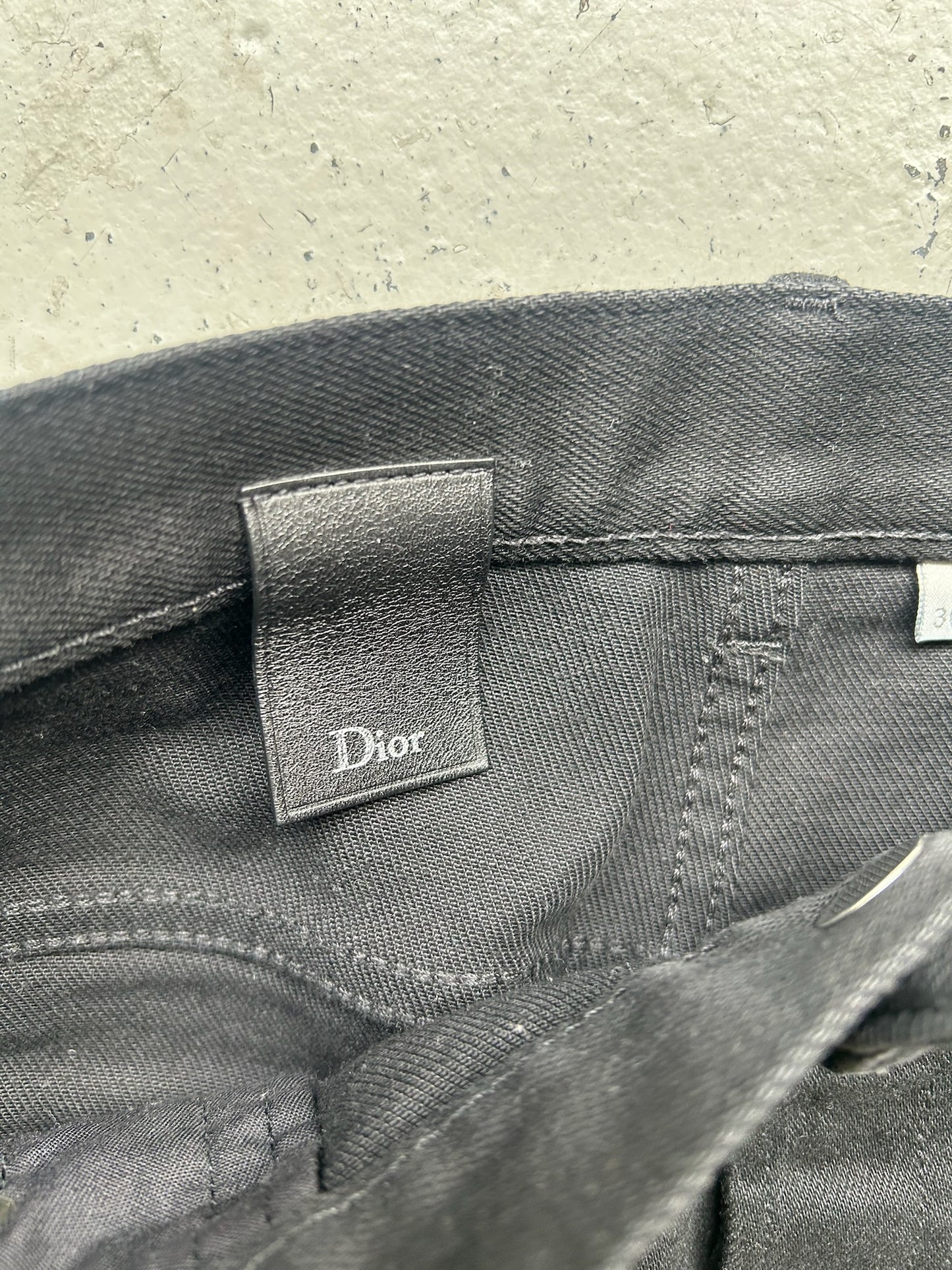 Dior AW16 Homme Red Stitch Denim (30)