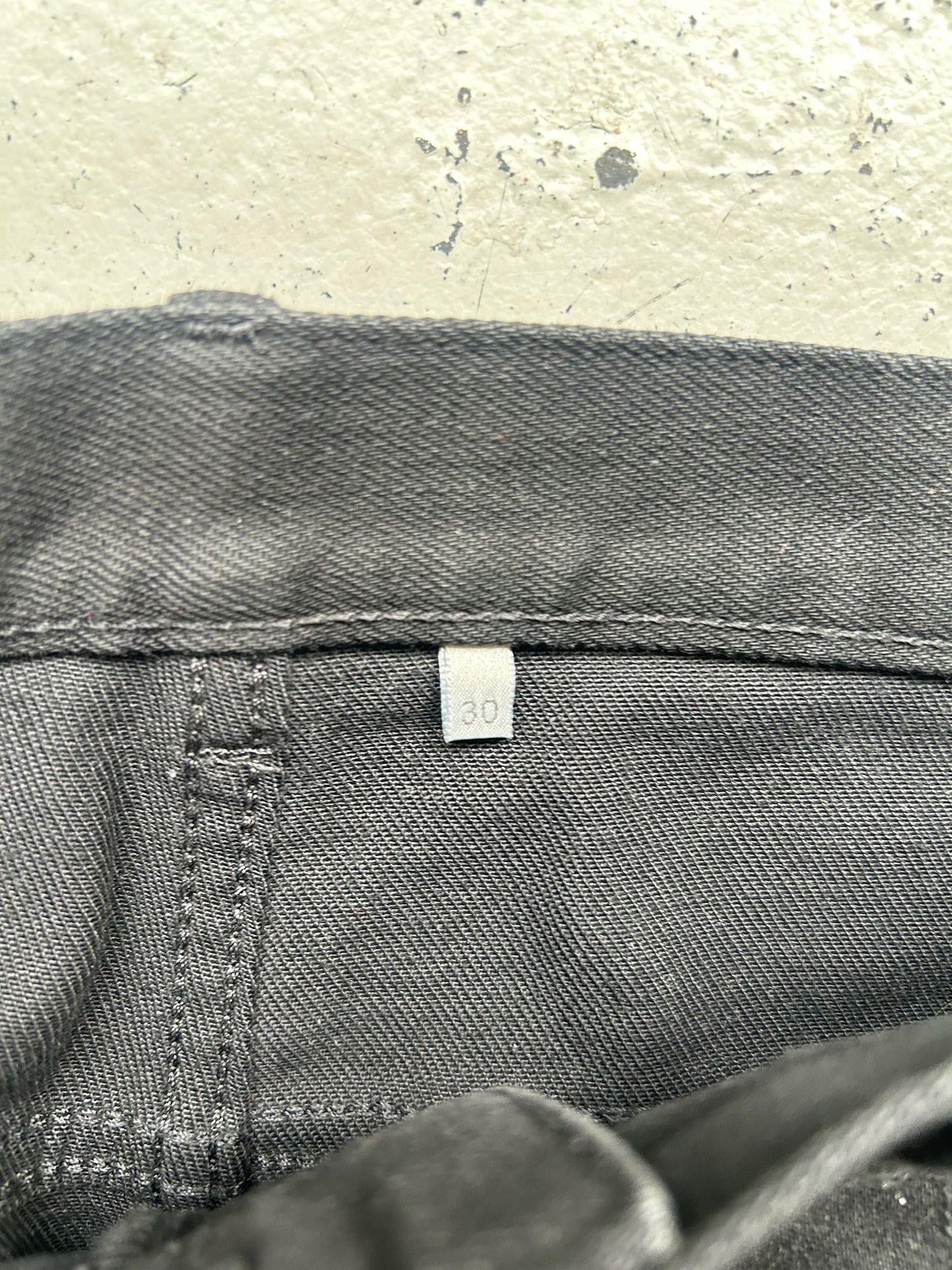 Dior AW16 Homme Red Stitch Denim (30)
