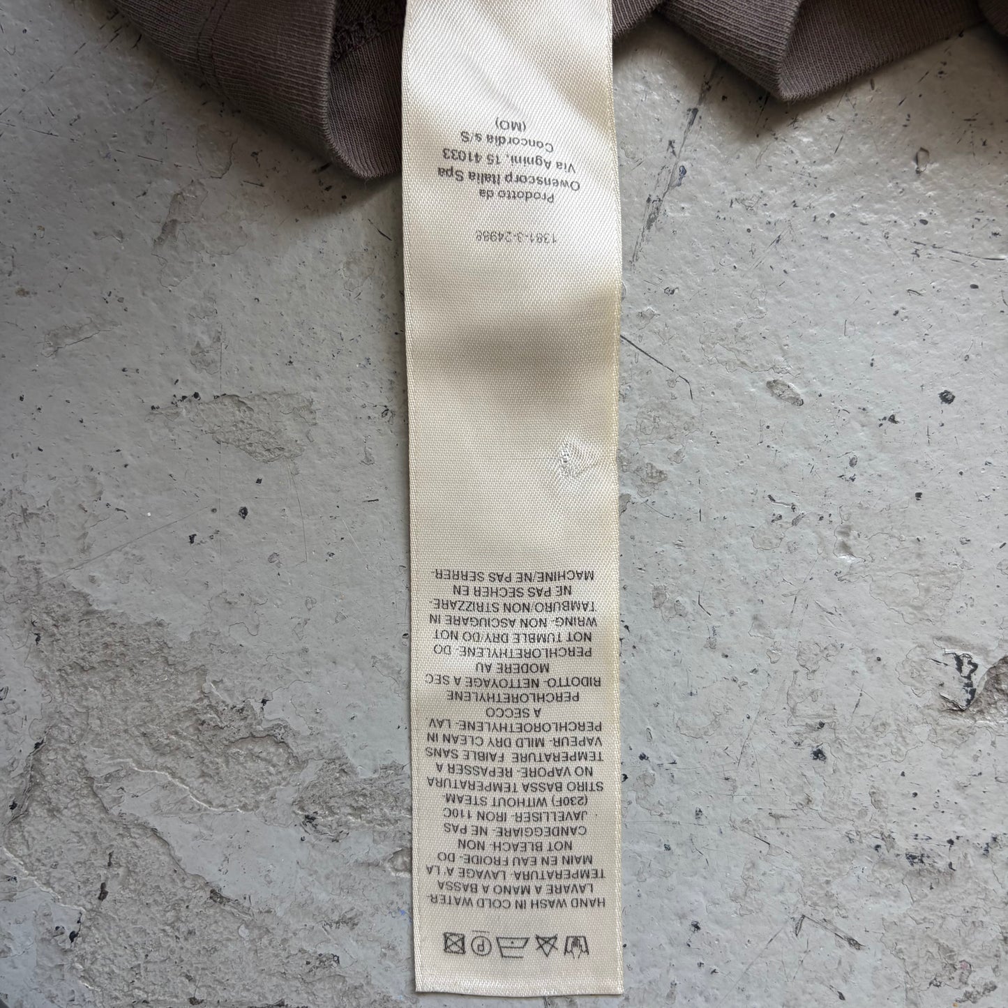Rick Owens SS24 LIDO Level Dust Short Sleeve Shirt (L)