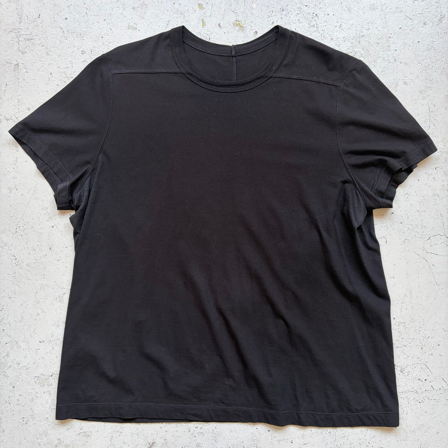 Rick Owens FW22 STROBE Black Level Short Sleeve Shirt (XXL)