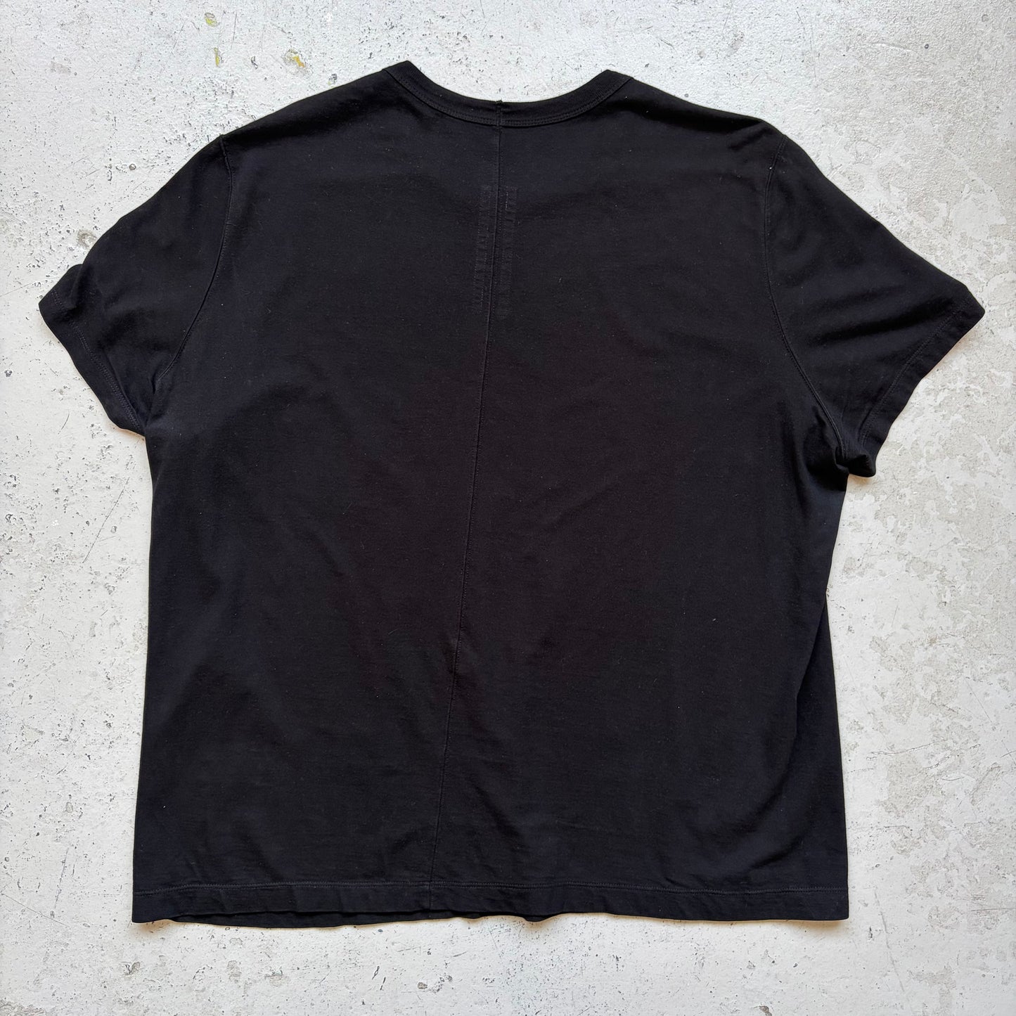Rick Owens FW22 STROBE Black Level Short Sleeve Shirt (XXL)