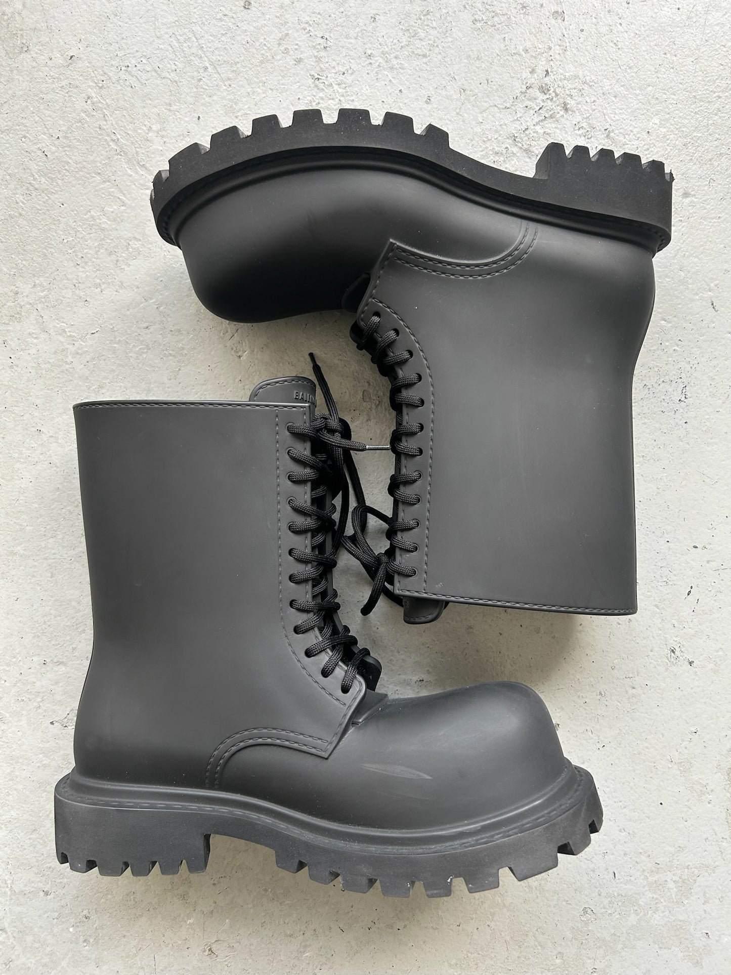 Balenciaga Lace Up Steroid Boots (43)