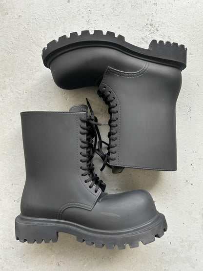 Balenciaga Lace Up Steroid Boots (43)