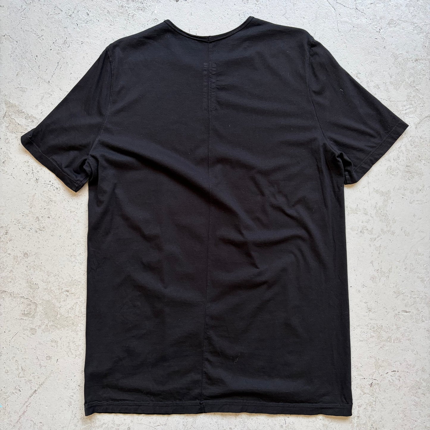Rick Owens DRKSHDW SS22 Fog Machine Black Short Sleeve Shirt (XL)