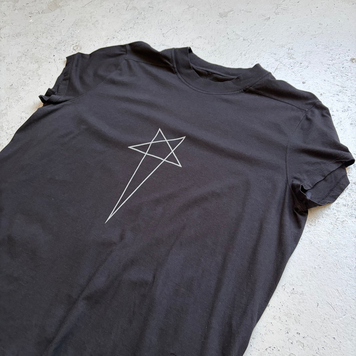 Rick Owens DRKSHDW SS24 Pentagram Level Short Sleeve Shirt (XXL)
