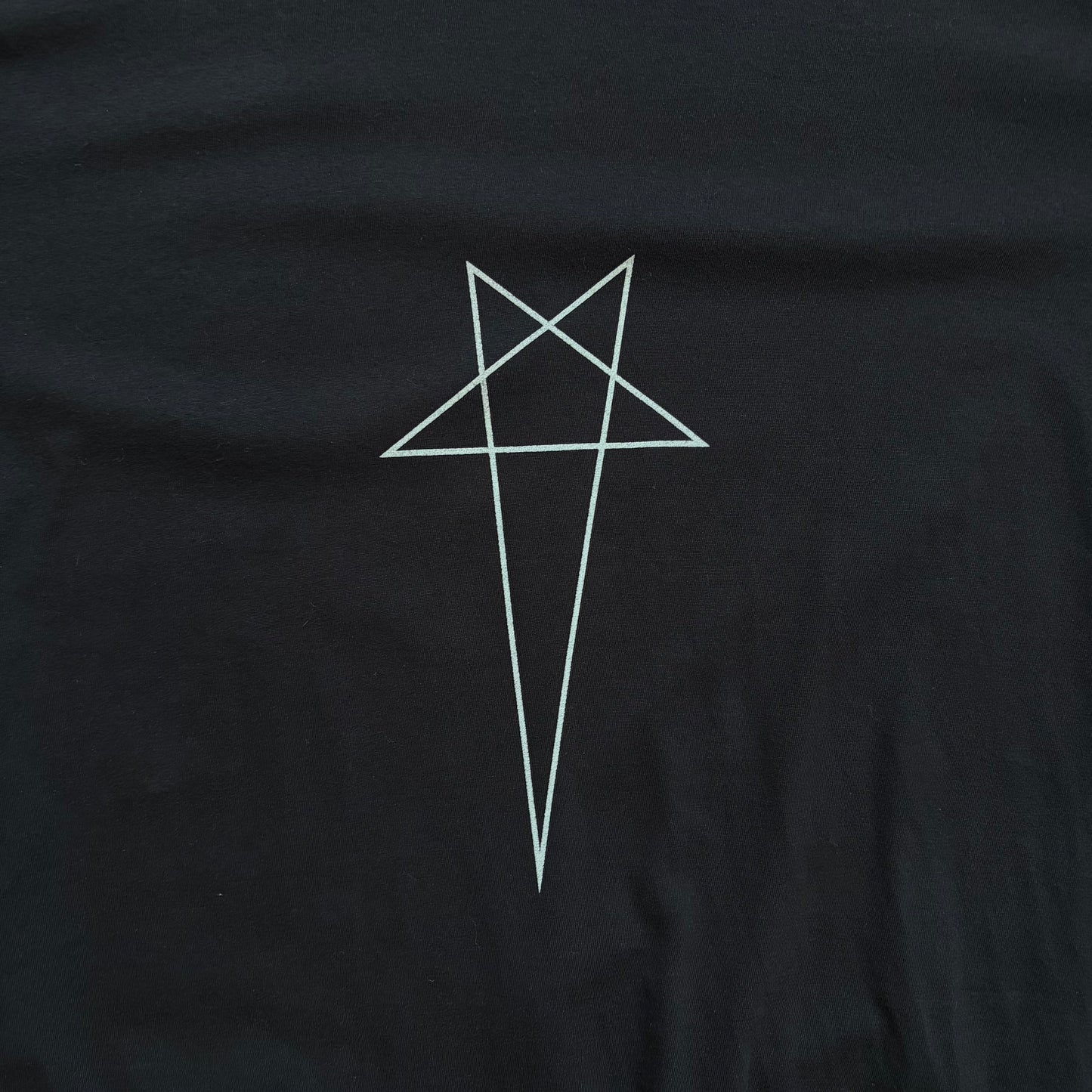 Rick Owens DRKSHDW SS24 Pentagram Level Short Sleeve Shirt (XXL)