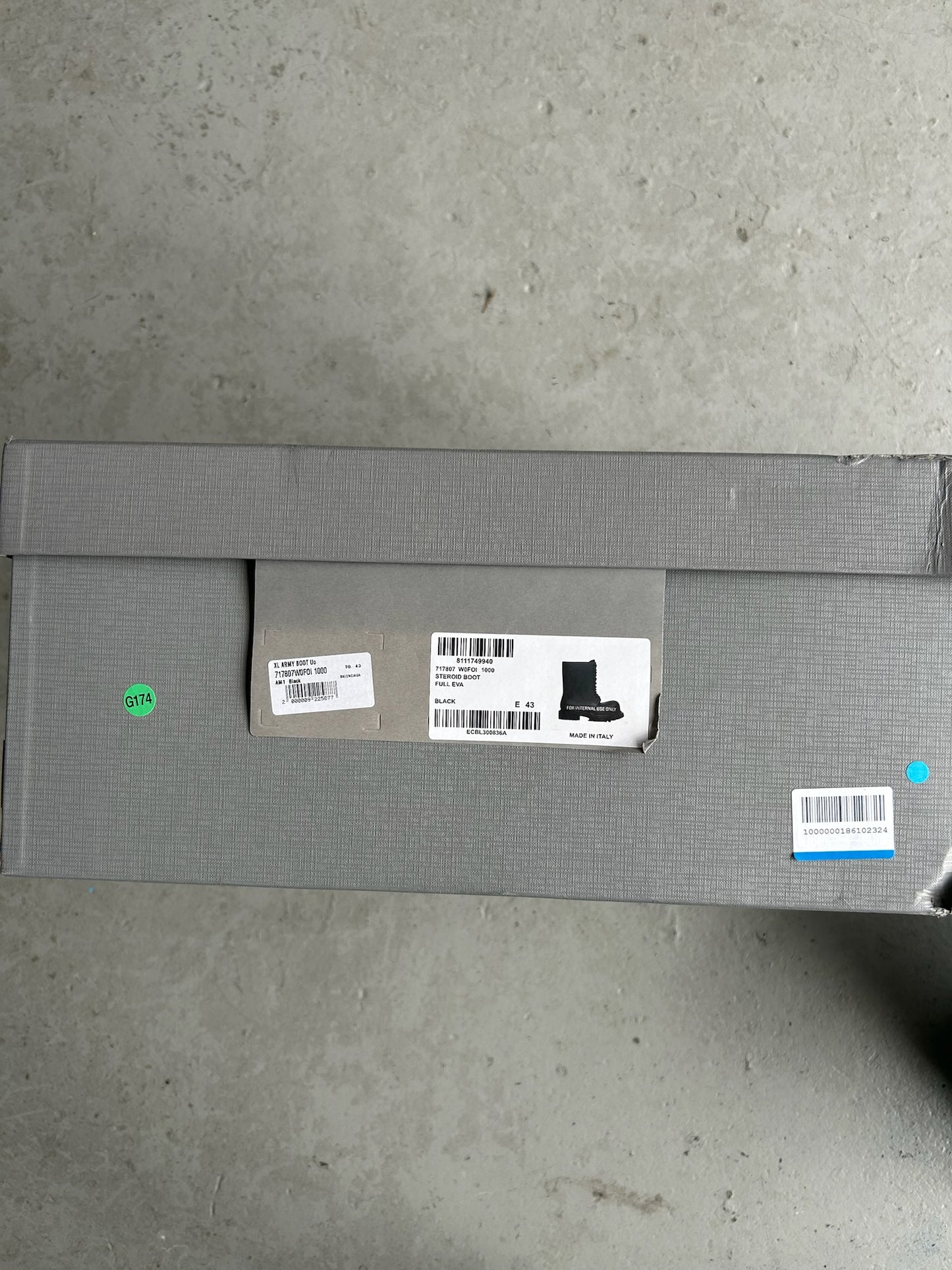 Balenciaga Lace Up Steroid Boots (43)