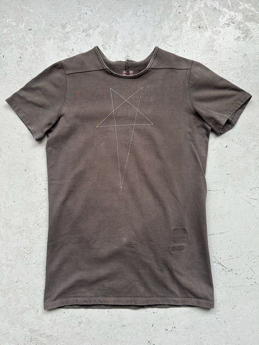 Rick Owens DRKSHDW FW15 Dark Dust Pentagram Short Sleeve (S)