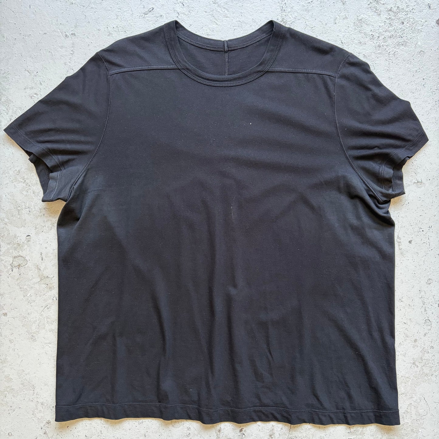Rick Owens FW22 STROBE Black Level Short Sleeve Shirt (XXL)