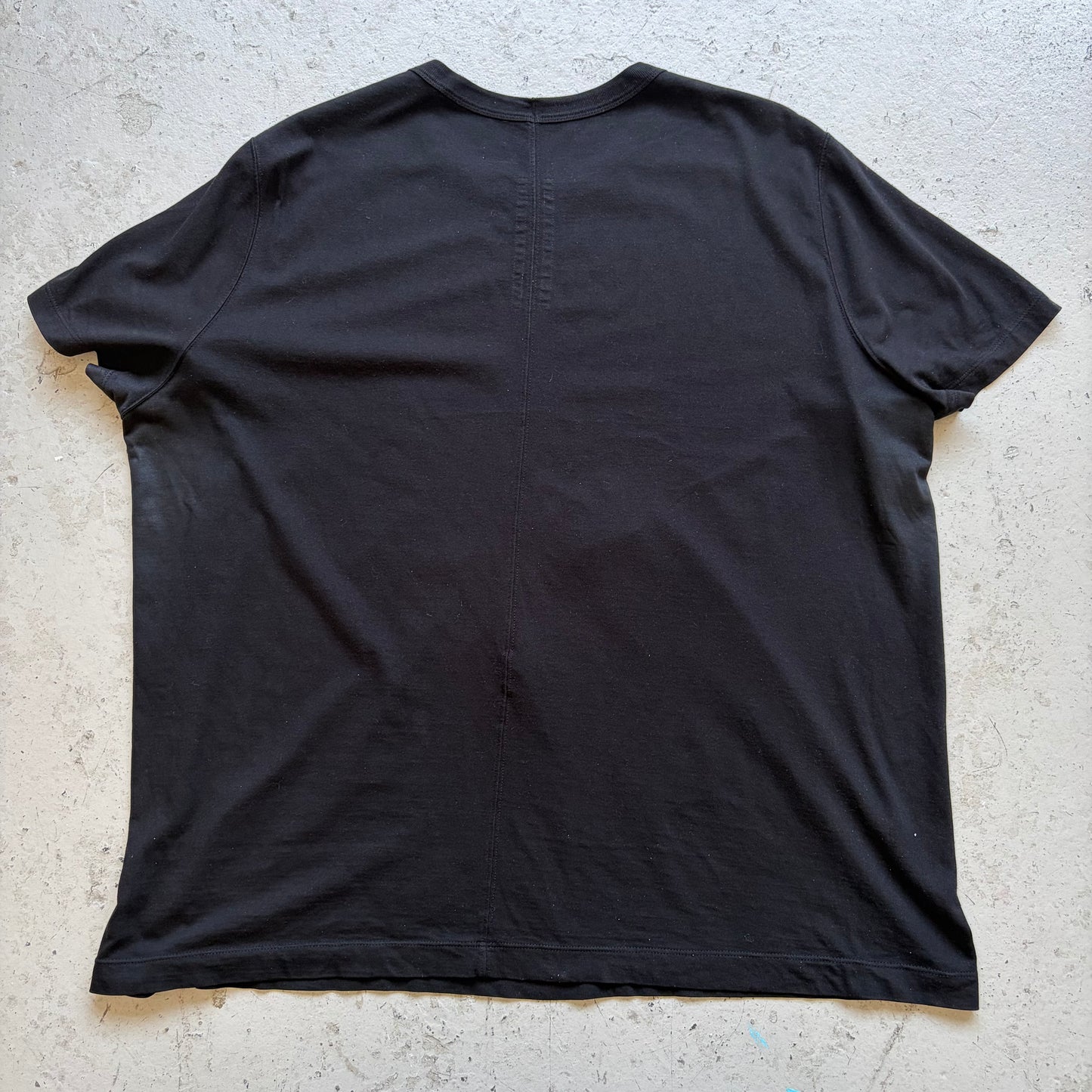 Rick Owens FW22 STROBE Black Level Short Sleeve Shirt (XXL)