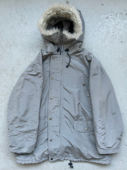 Issey Miyake IS 1993 Fur Hooded Parka (M)