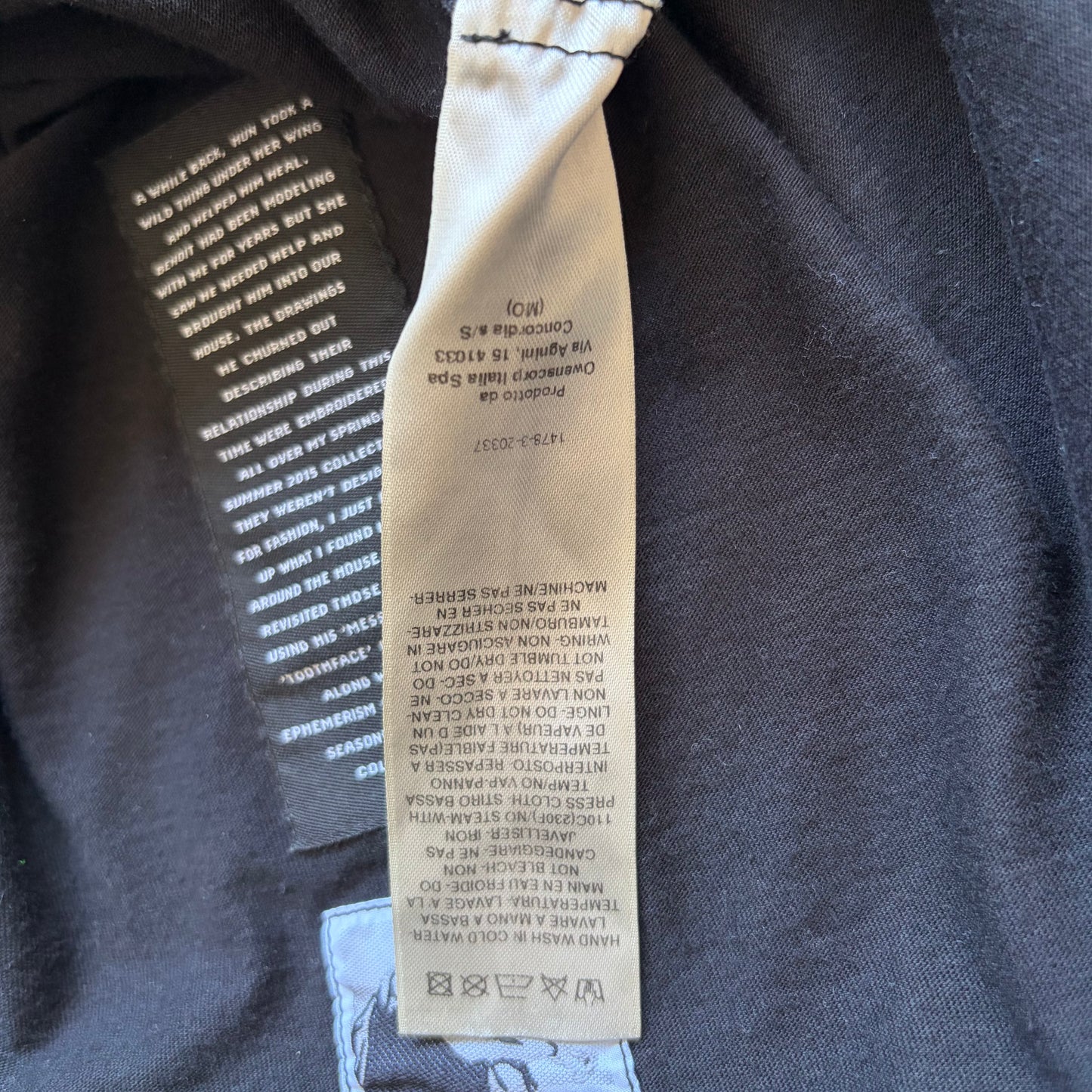 Rick Owens DRKSHDW Jumbo Toothface Long Sleeve Shirt (XL)